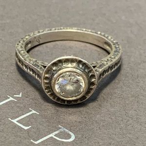 SILPADA Sterling silver and Cubic Zirconia Ring